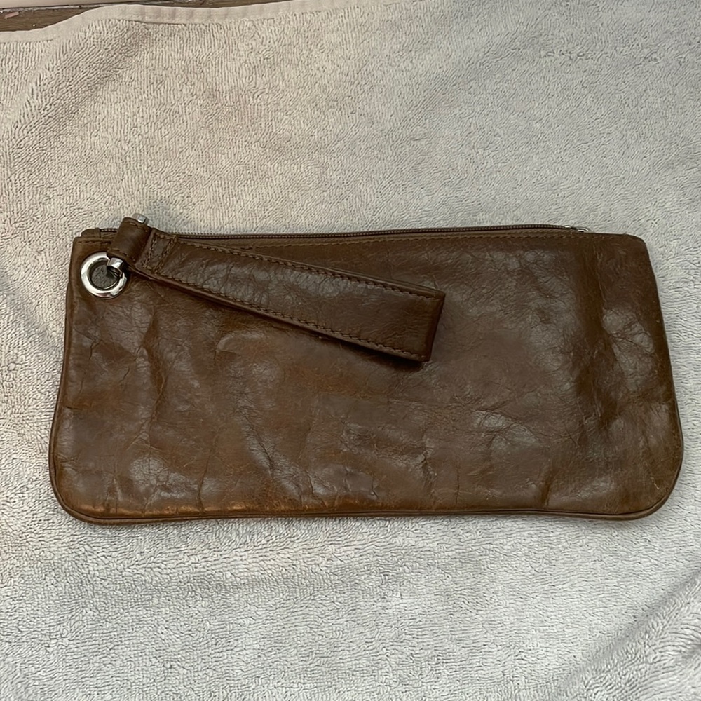 Brown hobo international small handbag